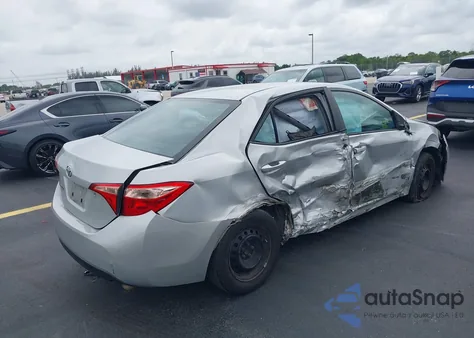 2017 Toyota Corolla L из США, поврежденный, VIN 2T1BURHE4HC791958